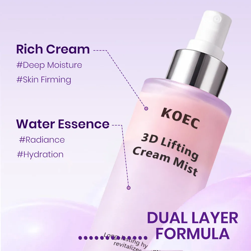 KOEC 3D Lifting cream mist til opstramning