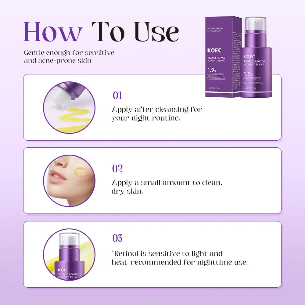 KOEC Retinol NMN Firming serum 1 stk til fine linjer