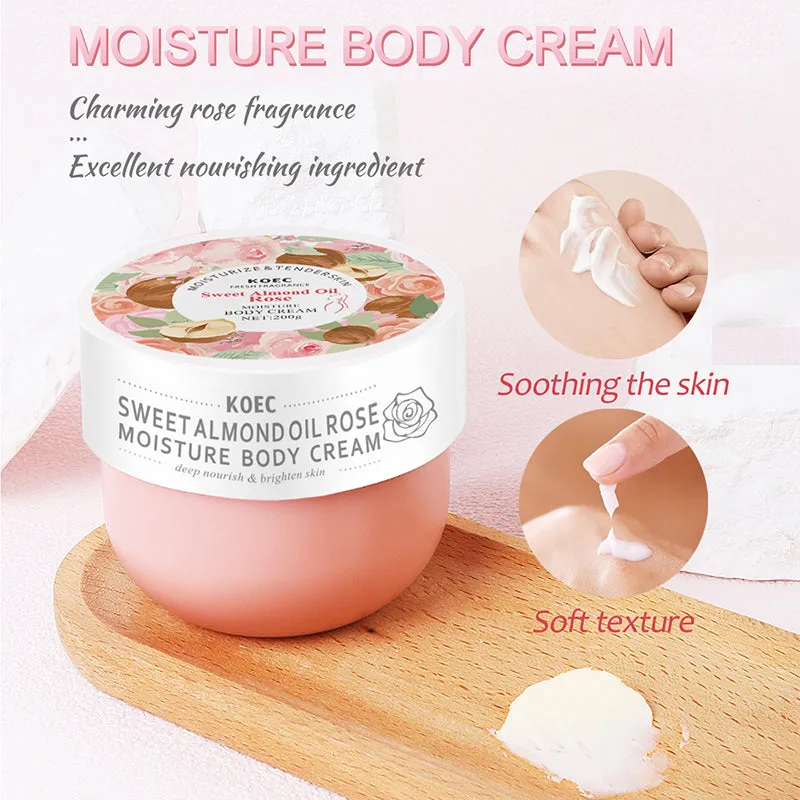 KOEC Sweet Almond Oil Rose Moisture bodycream roseduft