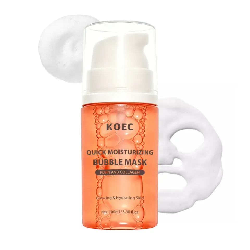 KOEC PDRN Collagen Bubble maske fugtgivende