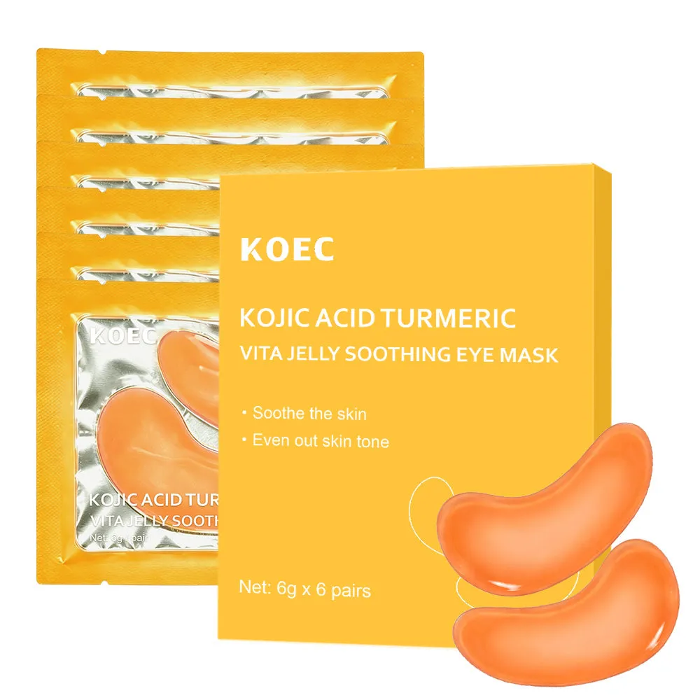 KOEC Kojic Acid Turmeric øjenmaske Vita Jelly