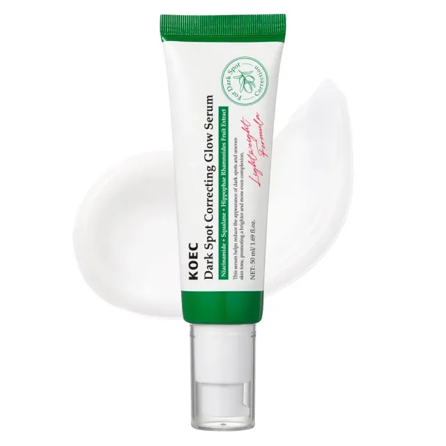 KOEC Dark Spot Correcting Glow serum mod pigmentpletter