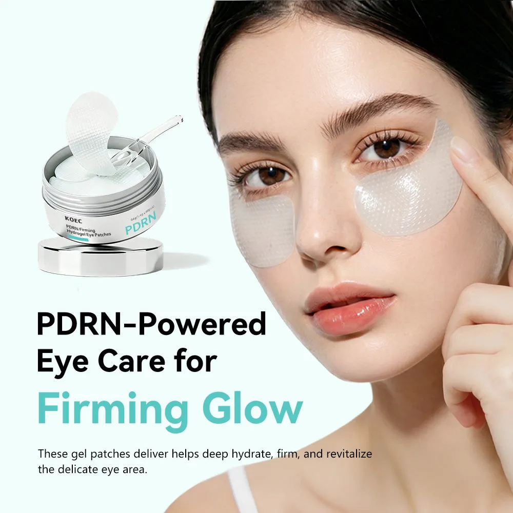 KOEC PDRN Firming Hydrogel Eye Patches til trætte øjne