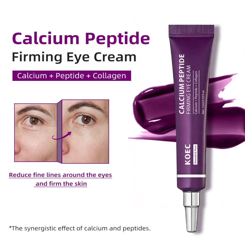 KOEC Calcium Peptide Firming øjencreme med peptid