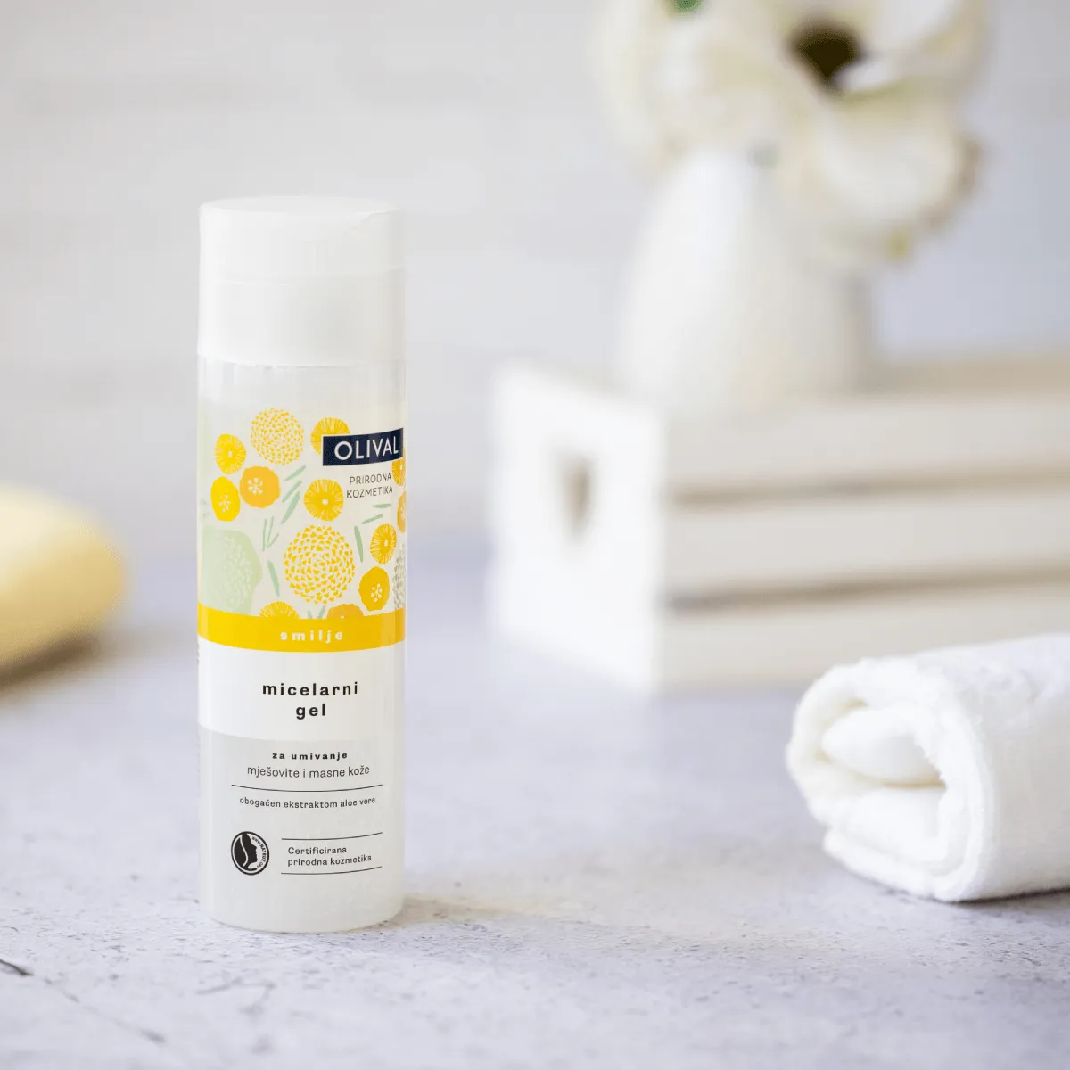 Olival Immortelle Micellar Gel til fedtet og kombineret hud