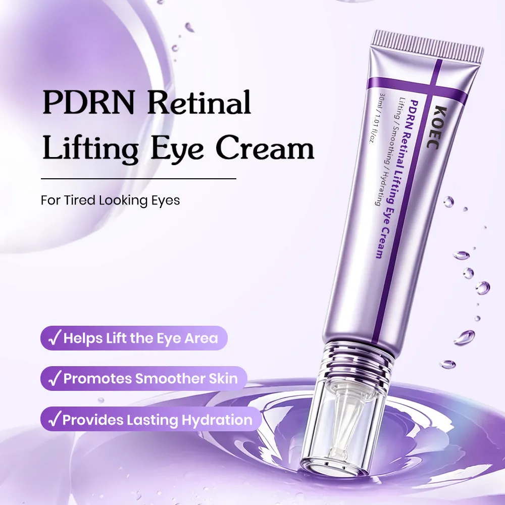KOEC PDRN retinal øjencreme modne øjne