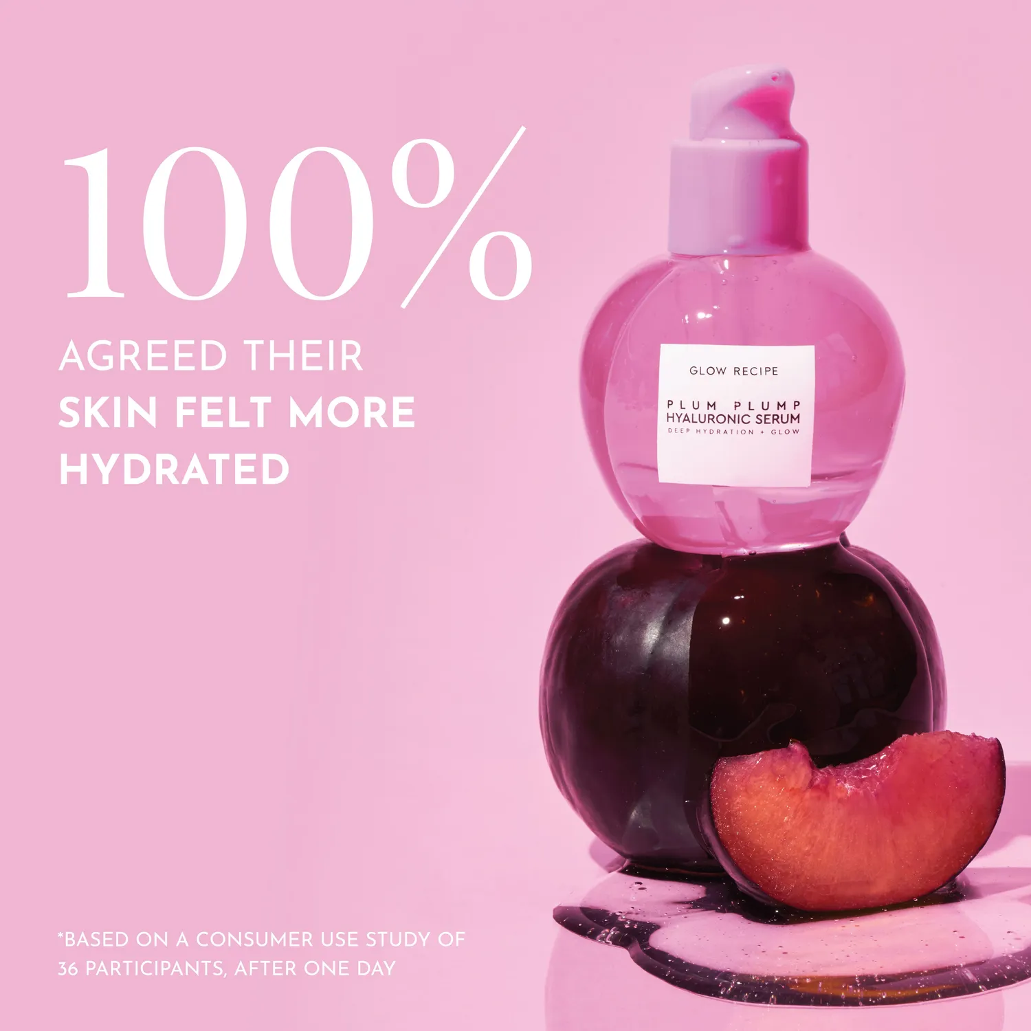 Glow Recipe Plum Plump hyaluron serum 30 ml tør hud