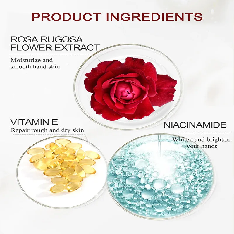 KOEC Rose Hydrating håndcreme 3 stk roseduft