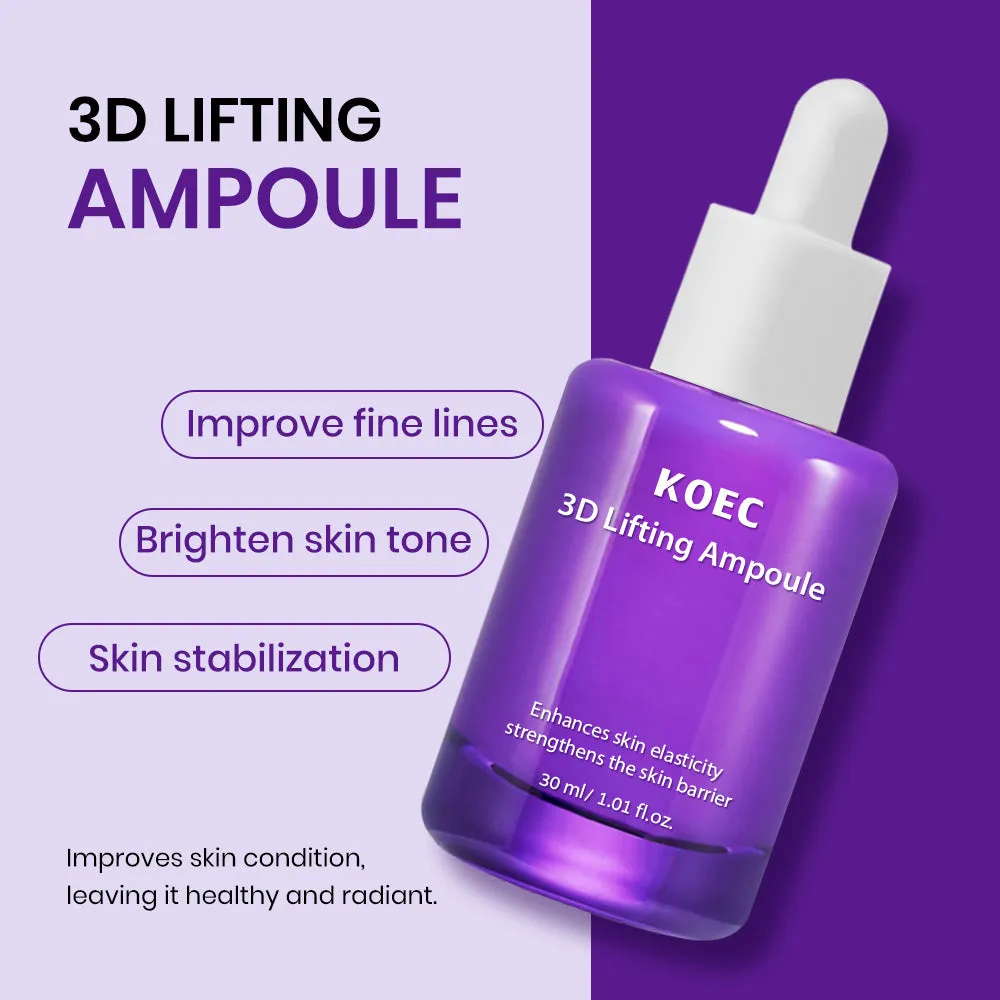 KOEC 3D Lifting ampoule med blomsterduft