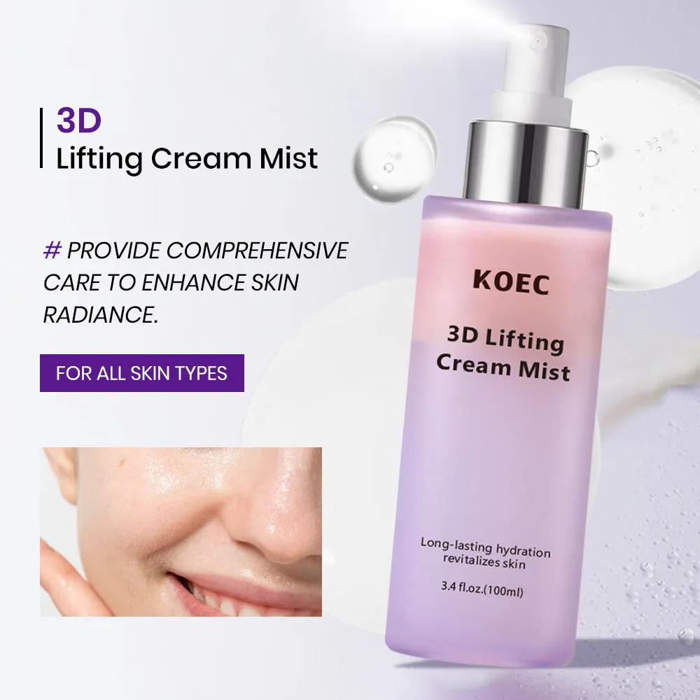KOEC 3D Lifting cream mist til opstramning