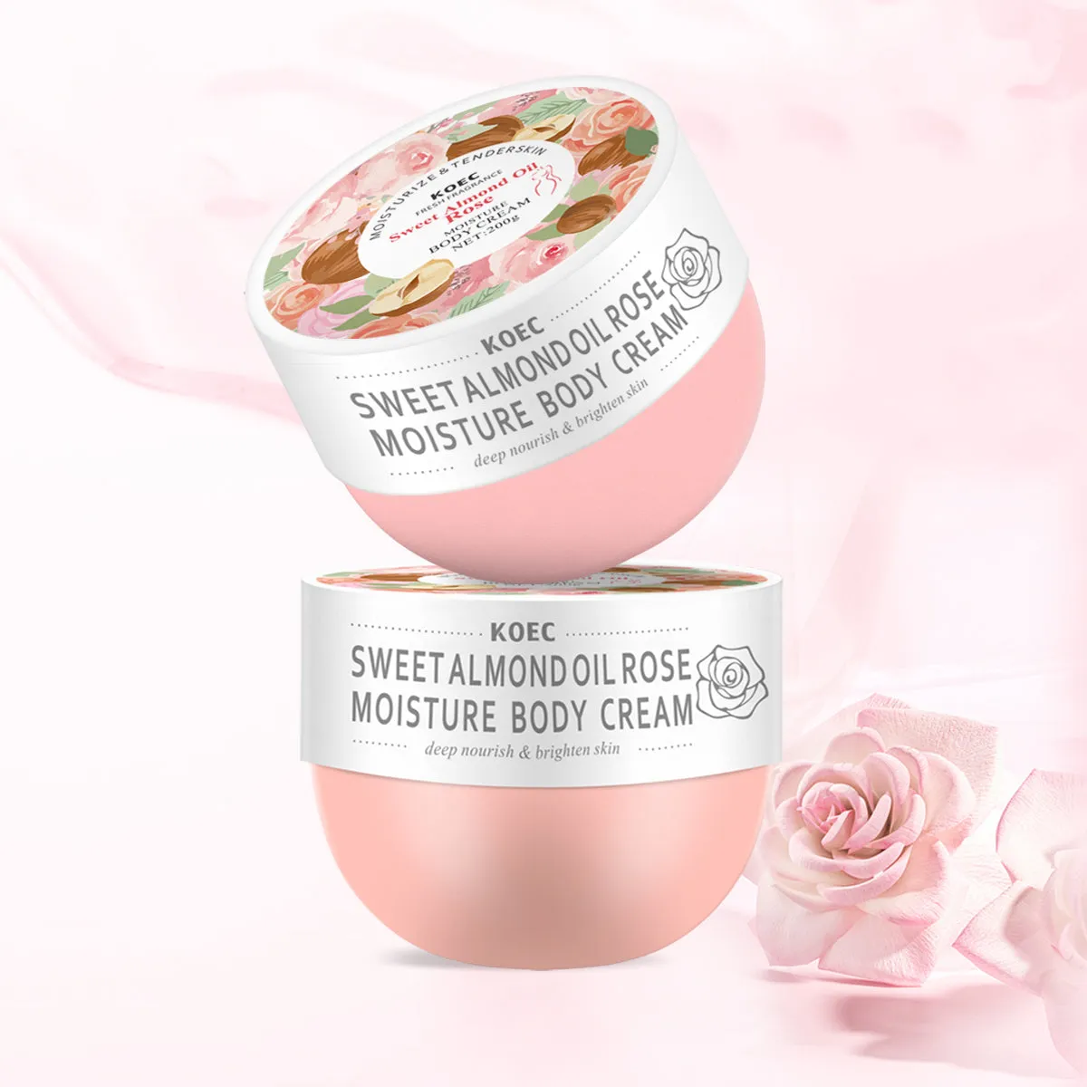 KOEC Sweet Almond Oil Rose Moisture bodycream roseduft