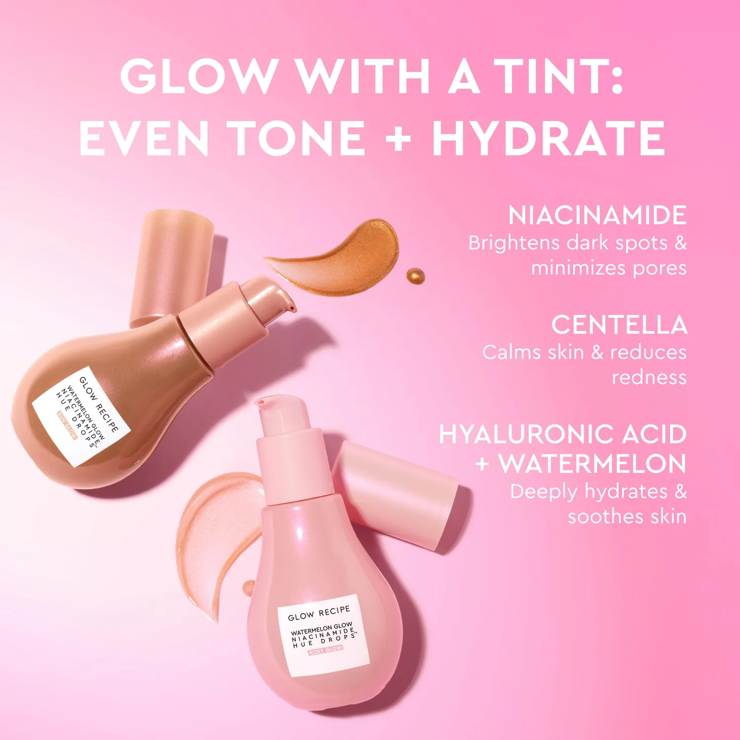 Glow Recipe Watermelon Niacinamide Hue Drops 40 ml Sun Glow