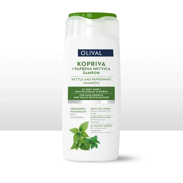 Olival Professional Nettle Peppermint shampoo uden silikone