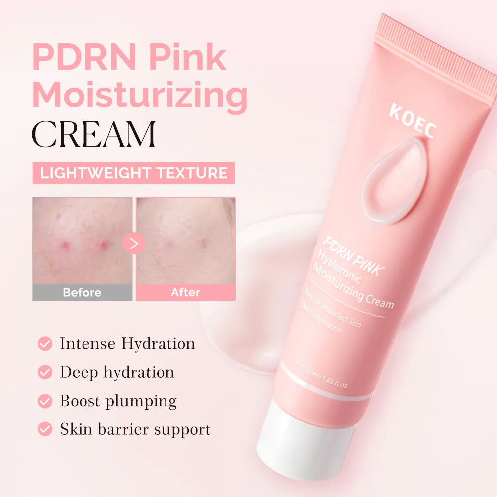 KOEC PDRN PINK Hyaluronic Moisturizing Cream ansigtscreme PDRN