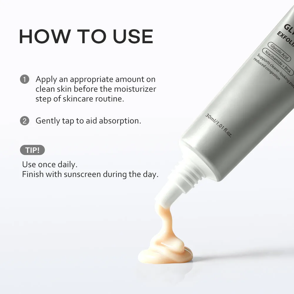 KOEC Glycolic Acid eksfolierende serum ujævn hud