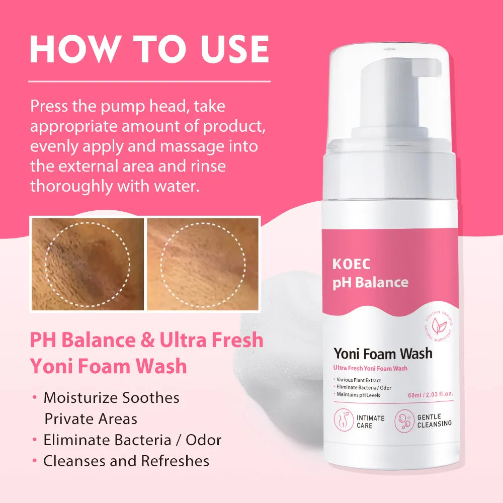 KOEC Ultra Fresh intimvask skum pH