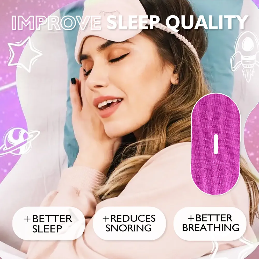 KOEC Sleeping mundtape pink 3-pak 90 stk