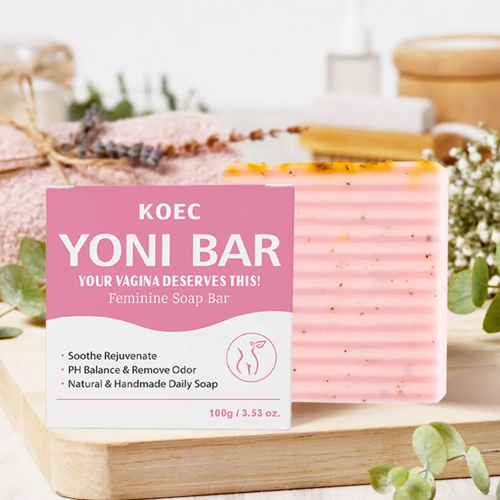 KOEC pH Balancing Feminine Yoni Sæbebar intim 1 stk