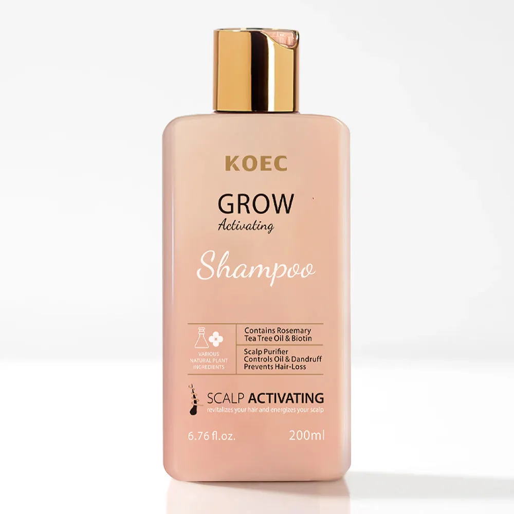 KOEC Simply Grow Activating Shampoo shampoo 1 stk til tyndt hår