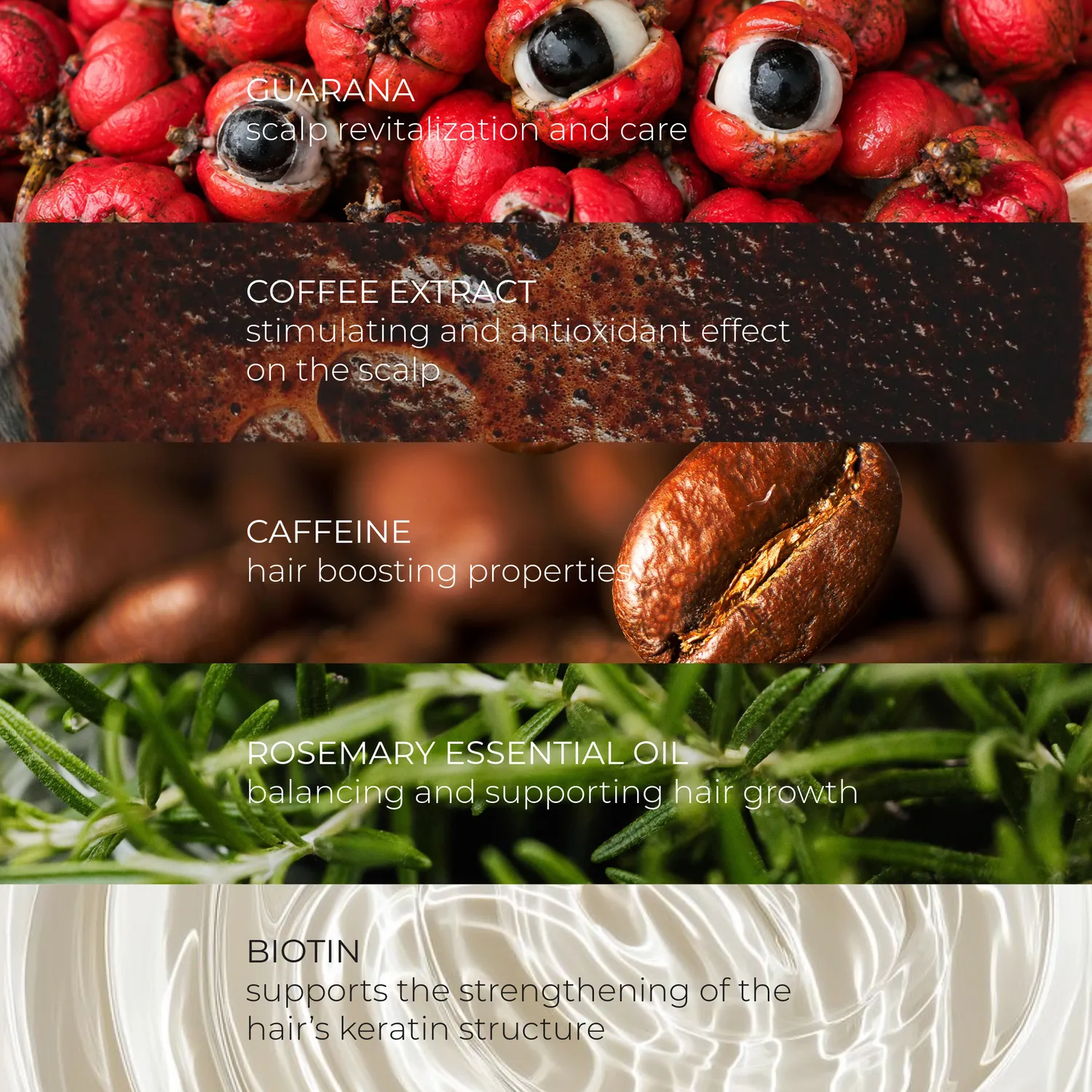 Olival Guarana and Coffee Hair Growth Booster hårserum