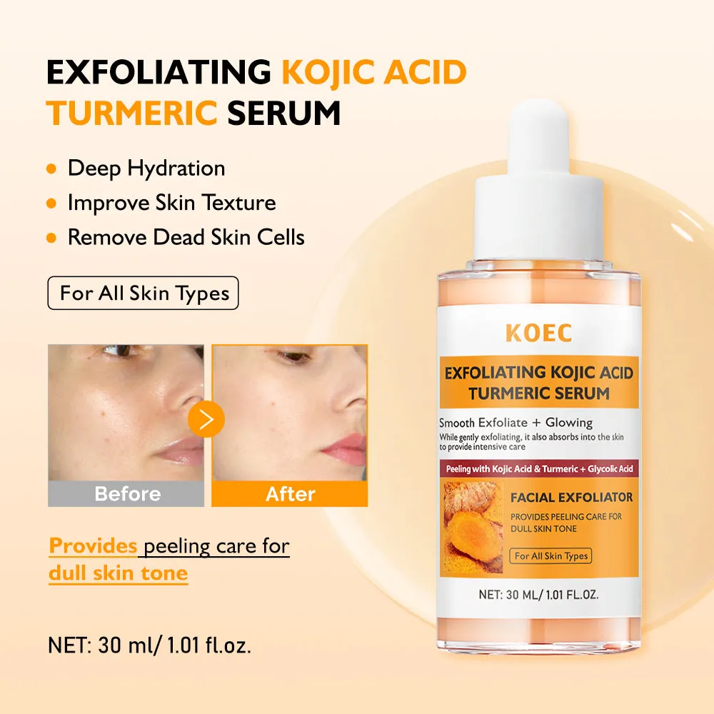 KOEC Kojic Acid Turmeric serum mod mørke pletter