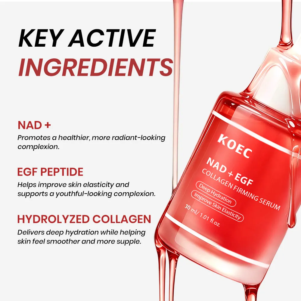 KOEC NAD + EGF Collagen Firming Serum anti-age