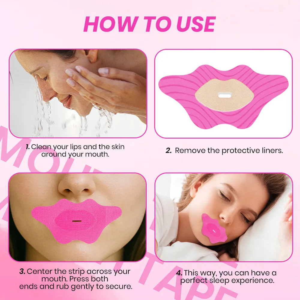 KOEC Hydrating Sleep mundtape 3x10 stk nat