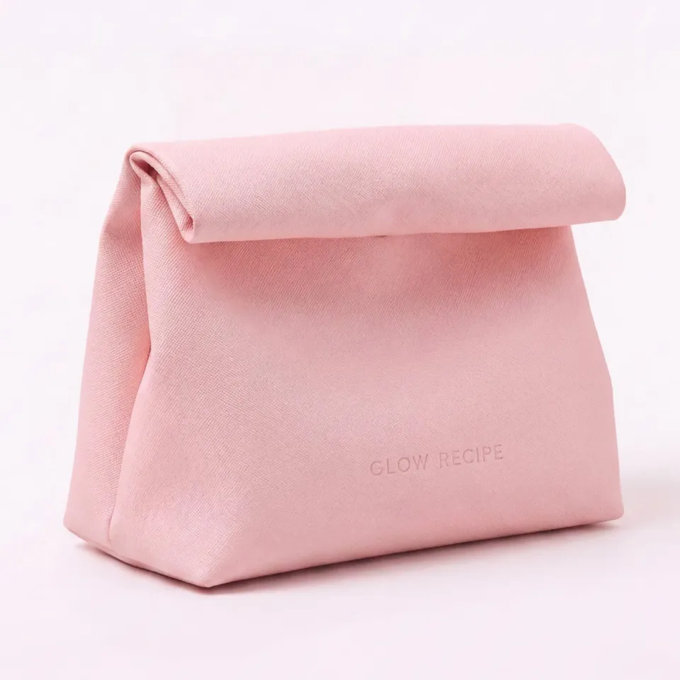 Glow Recipe The Roll Bag toilettaske pink vegansk