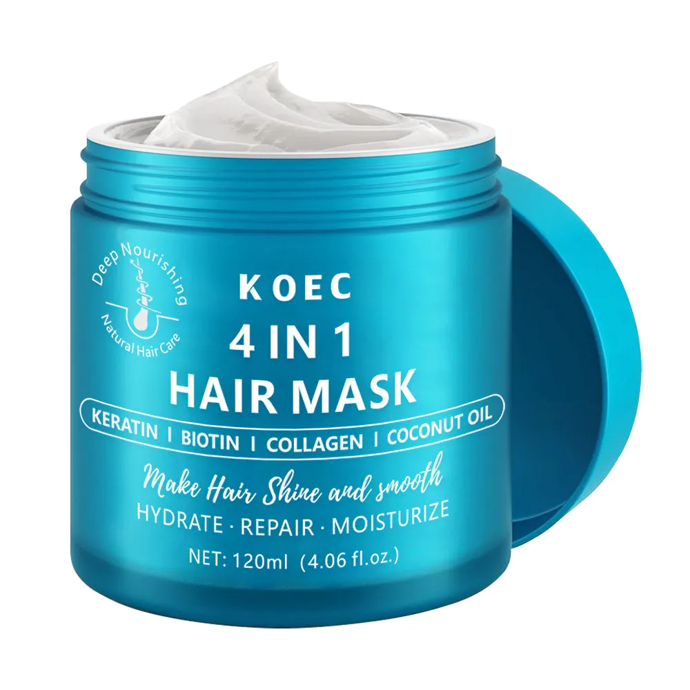 KOEC 4 in 1 Hair Mask hårmaske med keratin