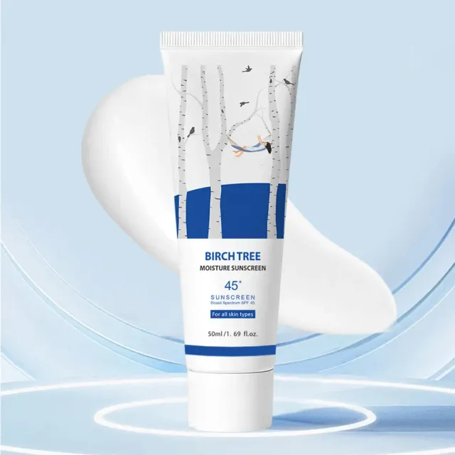 KOEC Birch Tree Moisturizing Sun Cream solcreme uden white cast