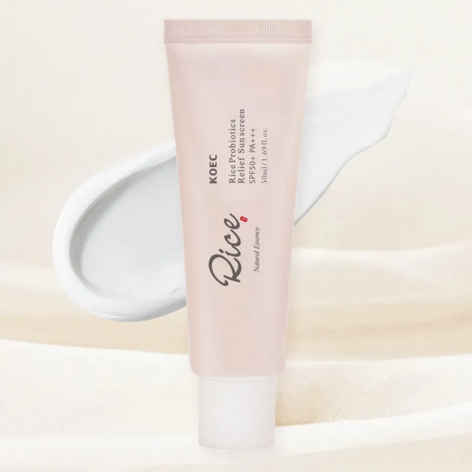 KOEC Rice Daily Relief solcreme SPF50+ 50 ml