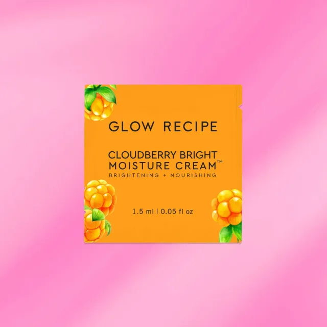 Glow Recipe Cloudberry Bright Moisture Cream sachet creme prøve