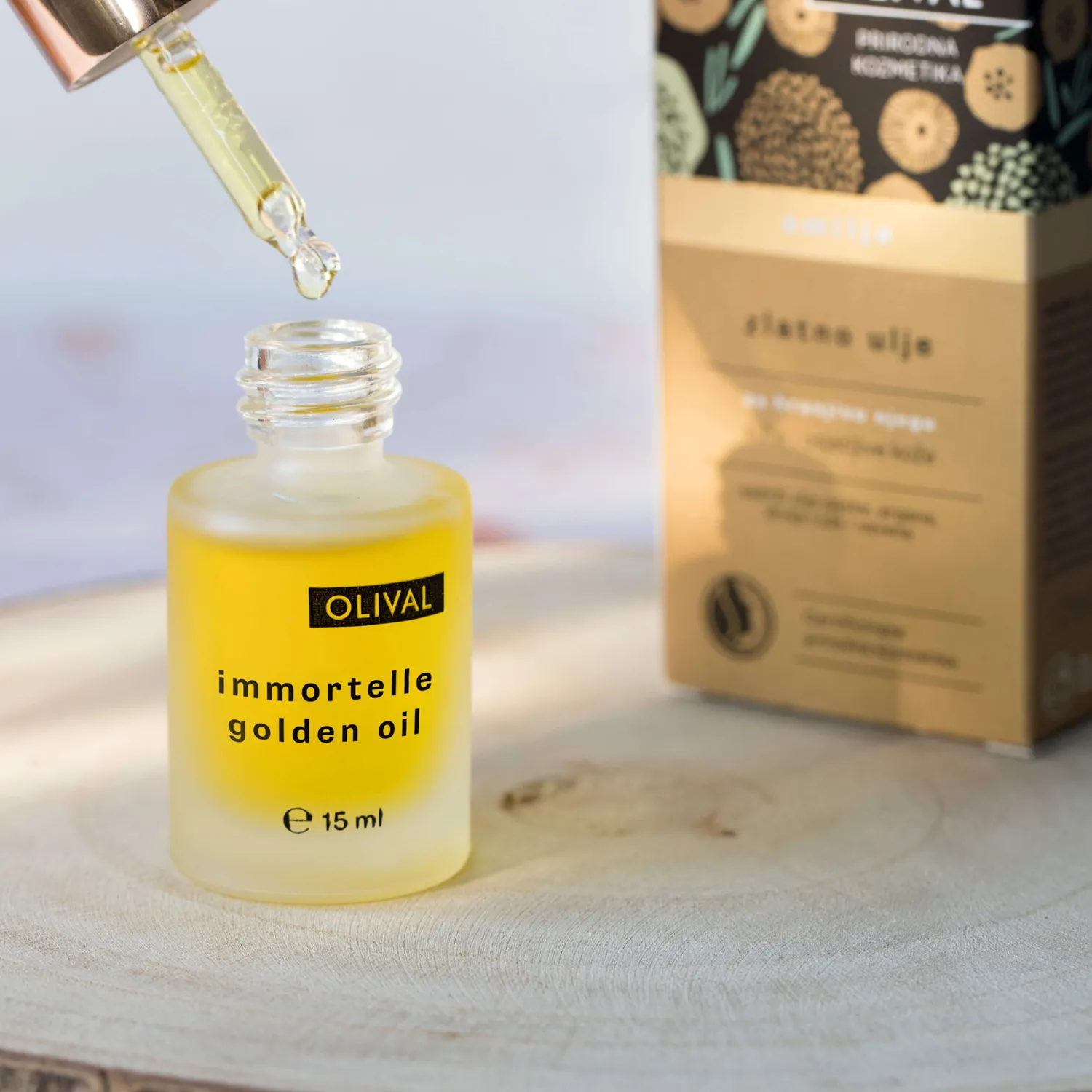 Olival Golden Immortelle Oil ansigtsolie tør hud
