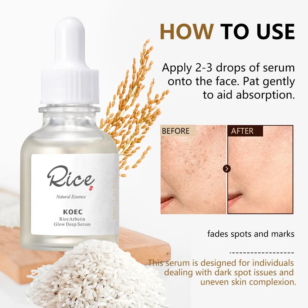 KOEC Glow Deep Rice Serum serum pigmentpletter