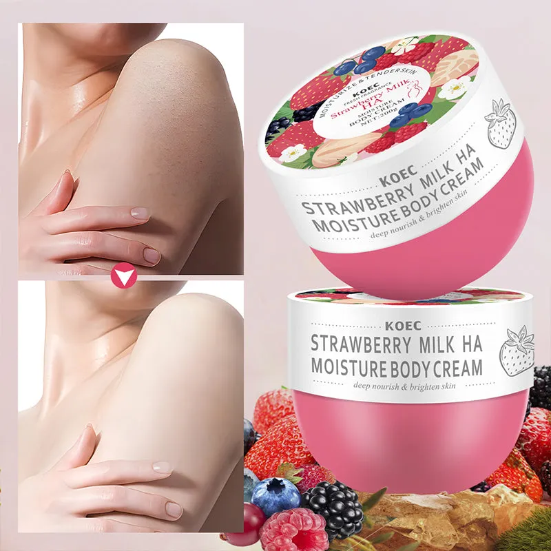KOEC Strawberry Milk bodycreme jordbærduft