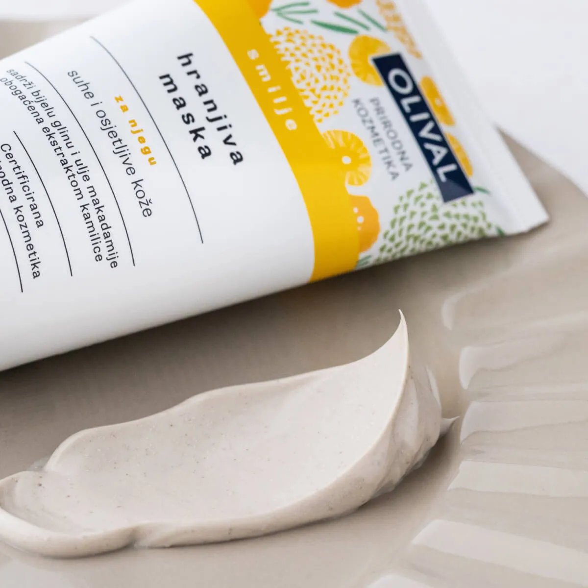 Olival Professional Nourishing Mask Immortelle ansigtsmaske tør hud