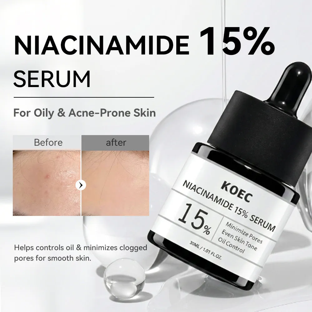 KOEC Niacinamide 15% ansigtsserum mod porer