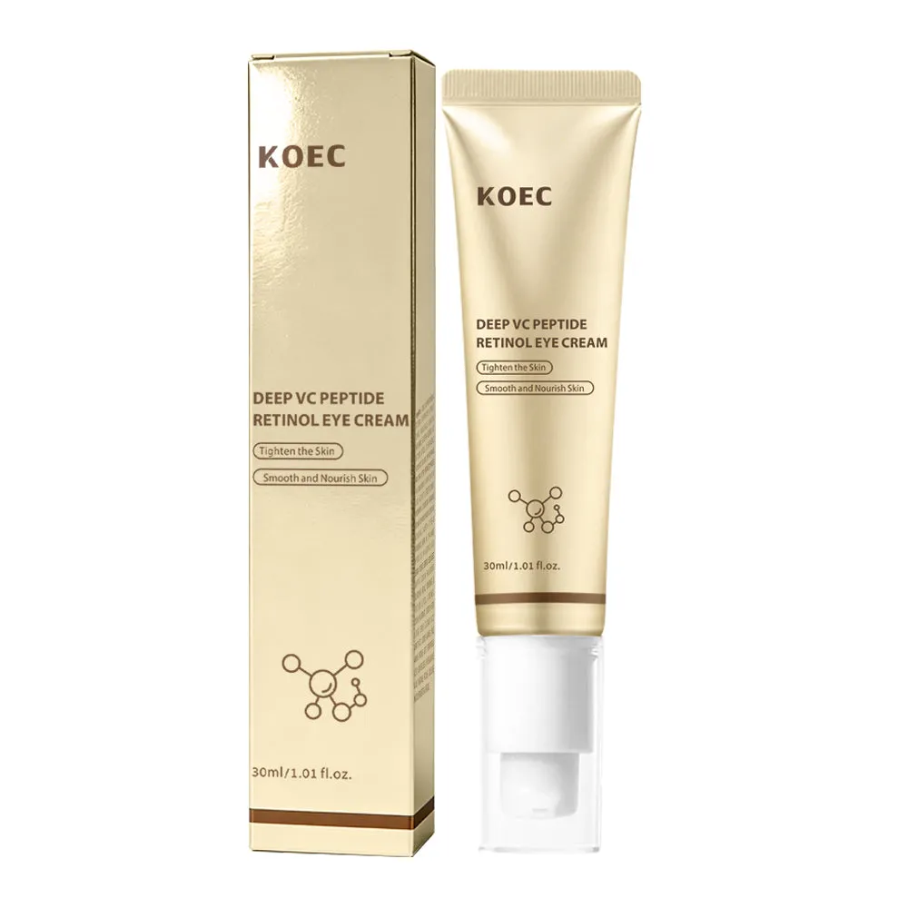 KOEC Deep VC Peptide Retinol øjencreme mod mørke rande