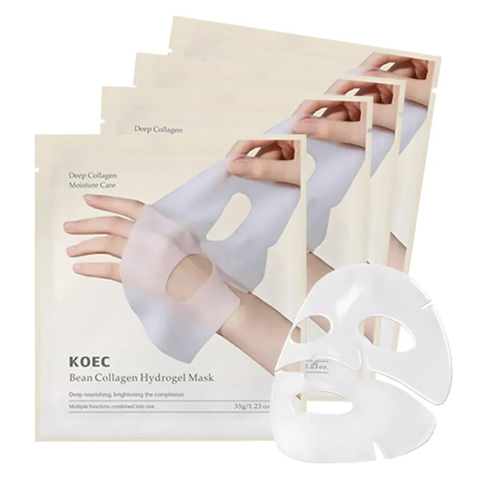 KOEC Bean Collagen ansigtsmaske fugt 1 stk nat