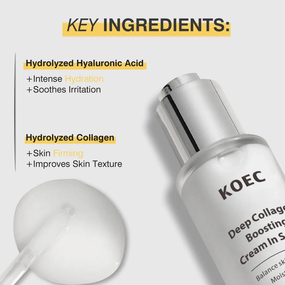 KOEC Calcium Volume hudplejesæt til moden hud