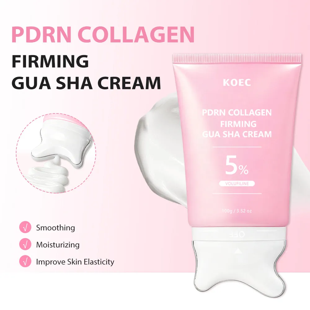 KOEC PDRN Collagen Firming gua sha creme opstrammende