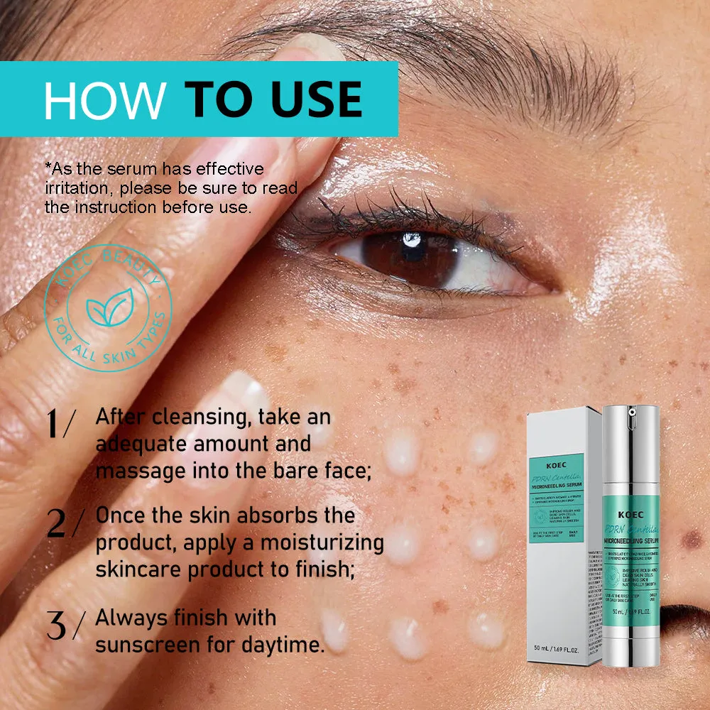 KOEC PDRN Centella microneedle serum 50 ml beroligende