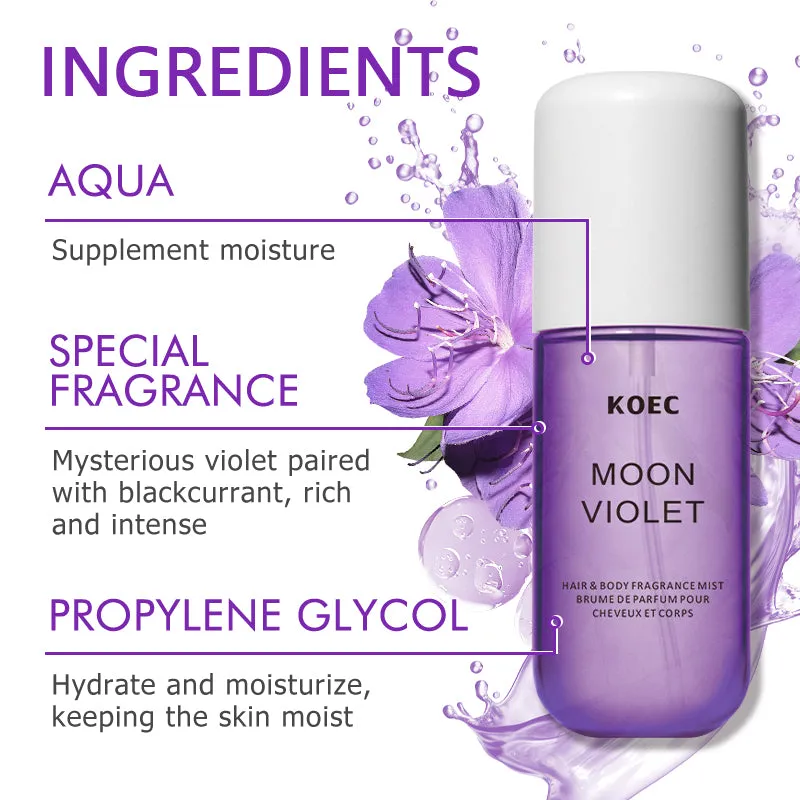 KOEC Moon Violet bodymist til hår og krop 100 ml