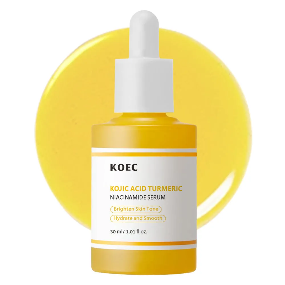 KOEC Turmeric Kojic Acid hudplejesæt mod pigmentpletter