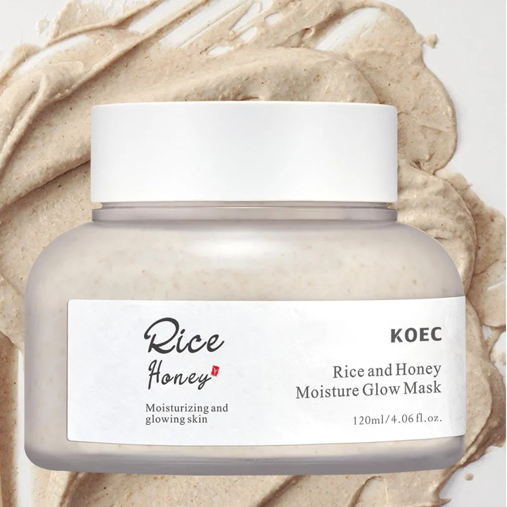KOEC Rice and Honey Moisture Glow Mask ansigtsmaske ris honning