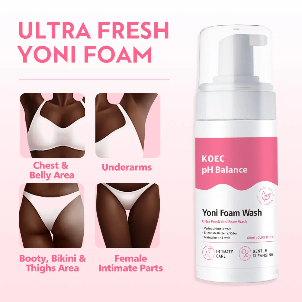 KOEC Ultra Fresh intimvask skum pH