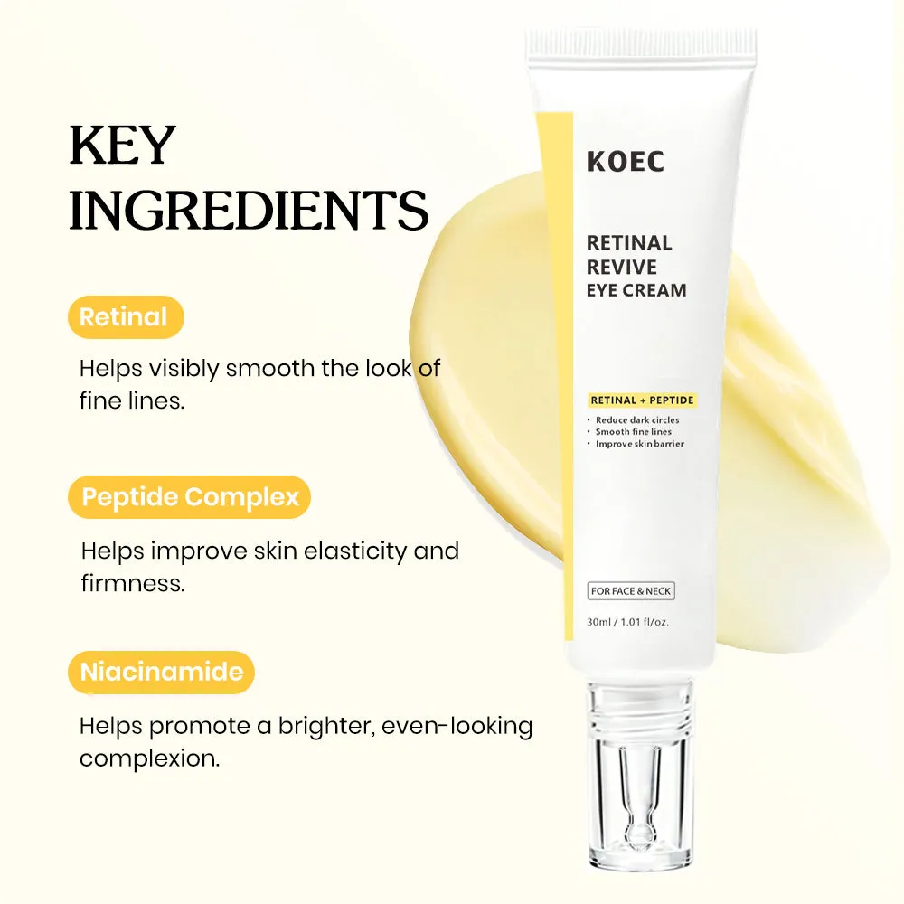 KOEC Retinal Revive øjencreme fine linjer