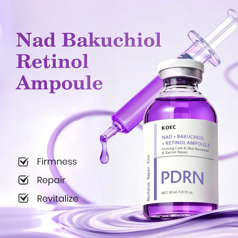 KOEC NAD Bakuchiol Retinol ampul til tør hud