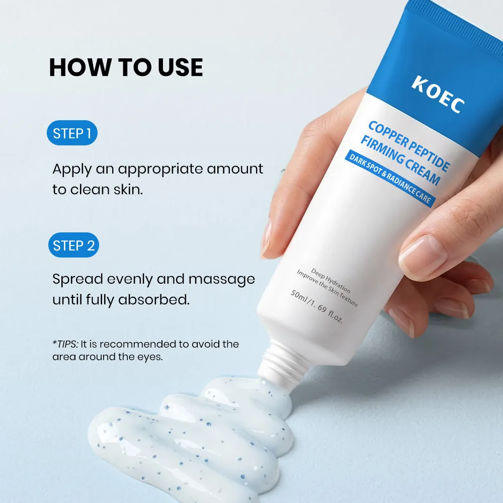 KOEC Copper Peptide Firming Cream ansigtscreme fasthed