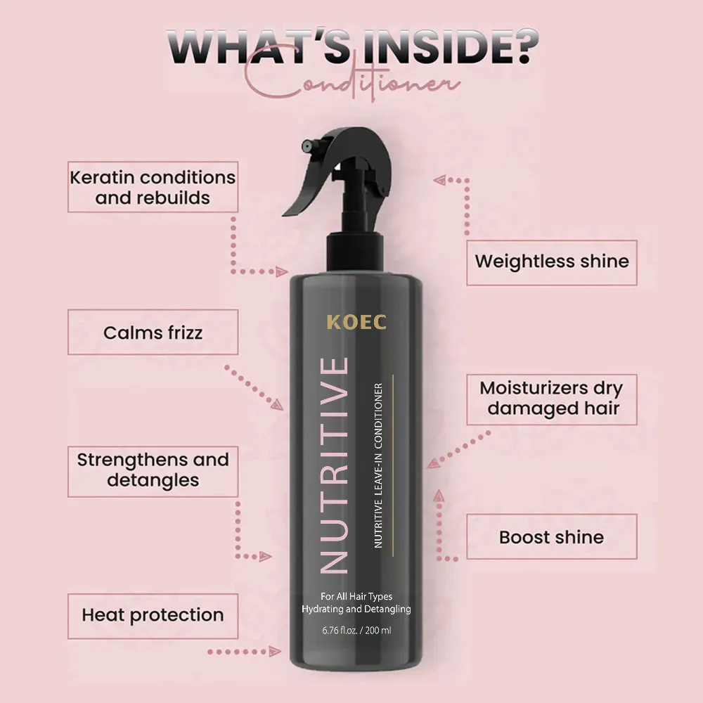 KOEC Nutritive Leave-In Conditioner 1 stk til tørt hår